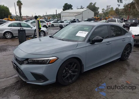 2024 Honda Civic Sport z USA, uszkodzony, nr VIN 2HGFE2F58RH546386